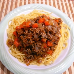 ケチャップで 簡単ミートソースパスタ レシピ 作り方 By さとmin 楽天レシピ ケチャップで 簡単ミートソースパスタ レシピ 作り方 By さとmin 楽天レシピ